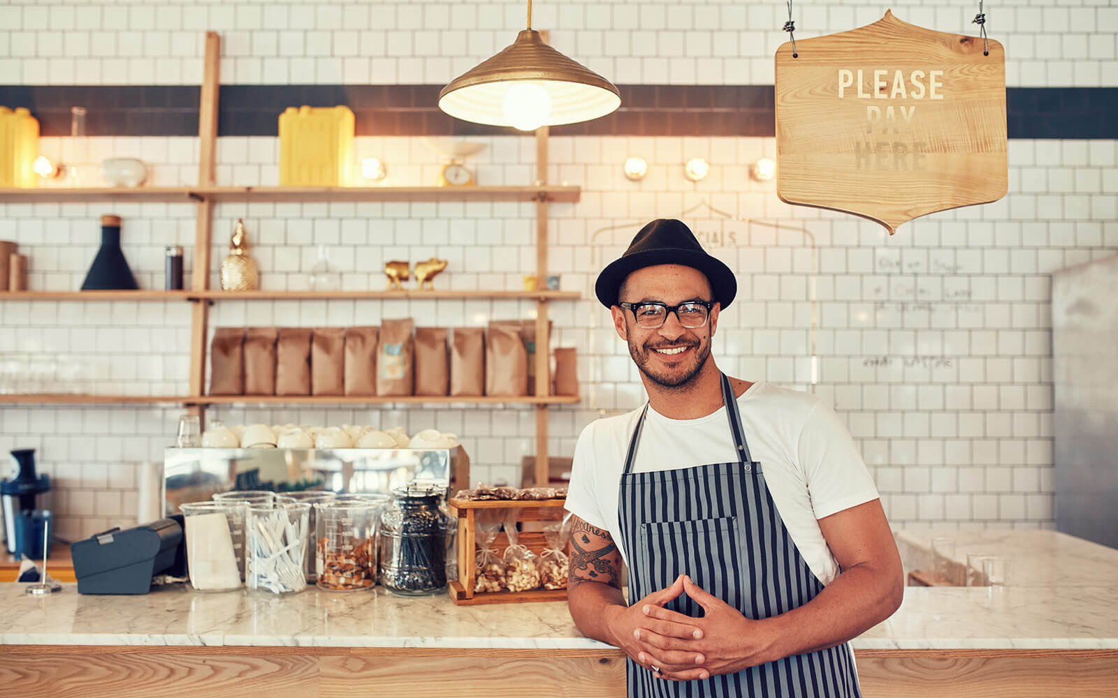 Gentlemen prefer coffee in our Coffee Shop!